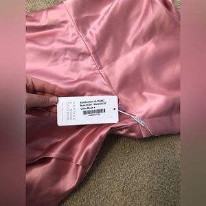 Bridesmaid dress: waist: 29.5, hips: 41.5, chest: 36